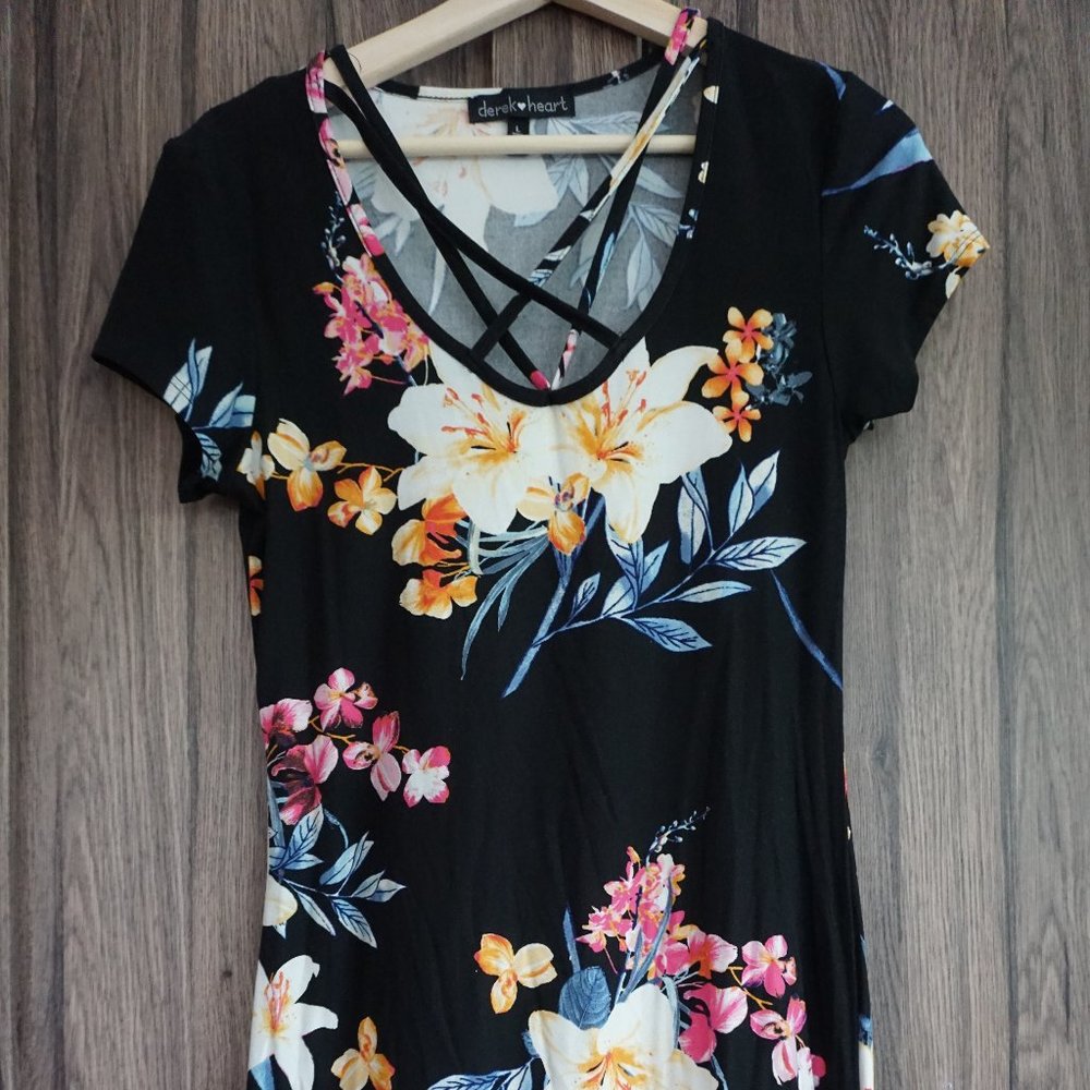 NEVER WORN DEREK HEART Mini Dress
